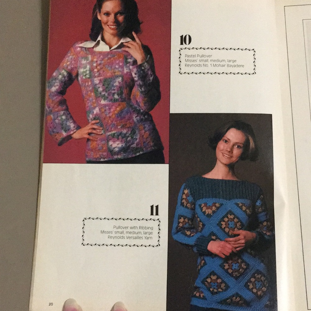 3 Vintage Crochet pattern books - Picture 9 of 11